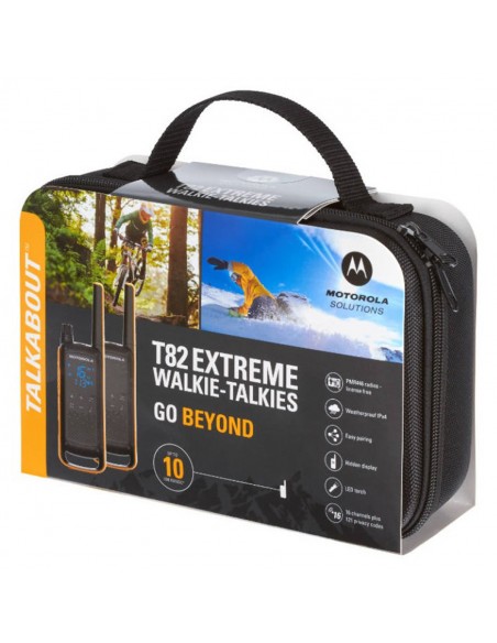 PAIRE TALKIE - WALKIE MOTOROLA TLKR T82 extreme